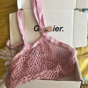 Glossier Mesh Shopping bag